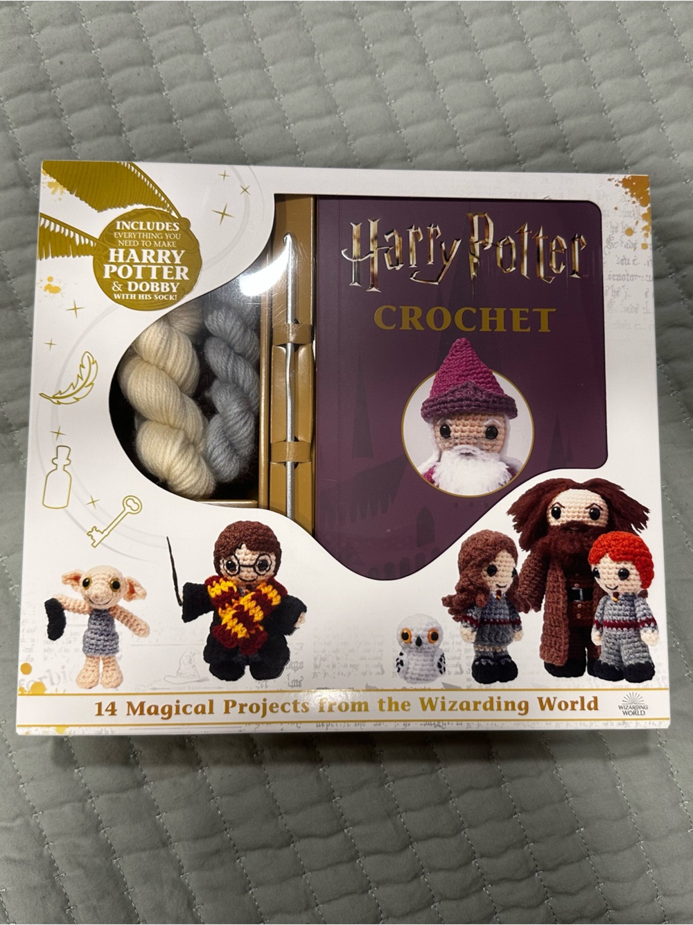 Harry Potter Crochet Kit 14 Magical Projects Book Craft Materials